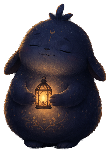 The lantern companion, resting